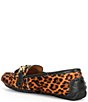 Color:Leopard Multi - Image 3 - Women's Morgan Leather Haircalf Leopard Print Loafers