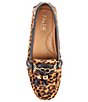 Color:Leopard Multi - Image 5 - Women's Morgan Leather Haircalf Leopard Print Loafers