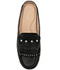 Flag LTD. Women's Morgan Leather Mule Fringe Loafers - Image 5
