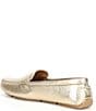 Color:Champagne - Image 3 - Women's Morgan Leather Penny Loafer Moccasins