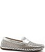 Flag LTD. Women's Morgan Leather Perforated Penny Loafers - Image 1