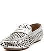Flag LTD. Women's Morgan Leather Perforated Penny Loafers - Image 4