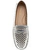 Flag LTD. Women's Morgan Leather Perforated Penny Loafers - Image 5
