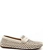 Flag LTD. Women's Morgan Leather Perforated Penny Loafers - Image 1