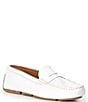 Color:White Patent - Image 1 - Women's Morgan Patent Leather Penny Loafer Moccasins