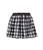Color:Black - Image 2 - Little Girls 2T-6X Gingham Tutu Skirt