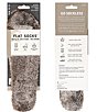 Flat Socks Faux Fur Cushioned Liners, Color:Frosted Fur - Image 5