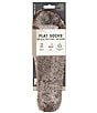 Flat Socks Faux Fur Cushioned Liners, Color:Frosted Fur - Image 1