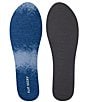 Flat Socks Jean Print Cushioned Liners, Color:Dominant Jean - Image 3