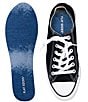 Flat Socks Jean Print Cushioned Liners, Color:Dominant Jean - Image 4