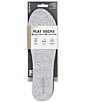 Flat Socks Microwool Cushioned Liners, Color:Light Heather Grey - Image 1