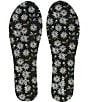 Flat Socks Women's Mesh Daisy Floral Cushioned Liners - Image 3
