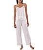 Flora Nikrooz Sarafina Bamboo Sleeveless V-Neck Knit Pant Pajama Set - Image 5