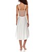 Flora Nikrooz Showstopper Ivory Lace Semi-Sweetheart Neck Spaghetti Strap Chemise, Color:Ivory - Image 2