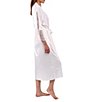 Flora Nikrooz Skyler Luxe Long Sleeve Stretch Satin Long Robe - Image 3