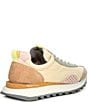 Color:Beige - Image 2 - Asuka Nylon and Suede Lace-Up Sneakers
