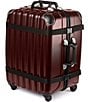 Color:Burgundy - Image 1 - VinGardeValise® Petite 8-Bottle Wine Suitcase Spinner Suitcase