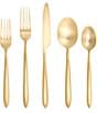 Fortessa Velo Brushed 20-Piece Stainless Steel Flatware Set - Image 1