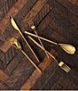 Fortessa Dragonfly Gold 5-Piece Stainless Steel Flatware Set - Image 2