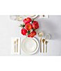Fortessa Dragonfly Gold 5-Piece Stainless Steel Flatware Set - Image 4