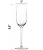 Fortessa Gala Champagne Flute Glasses, Set of 4, Color:Clear - Image 2