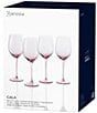 Fortessa Gala Collection Wine Glasses, Set of 4, Color:Pink - Image 4