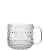 Fortessa Jupiter Glass Coffee Mugs, Set of 6, Color:Clear - Image 1