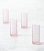 Fortessa Jupiter Collins Highball Glasses, Set of 6, Color:Pink - Image 2