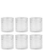 Fortessa Jupiter Triple Old-Fashioned Glasses, Set of 6, Color:Clear - Image 1