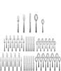 Fortessa Nomad 60-Piece Hammered Silver Stainless Steel Flatware Set - Image 2