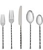 Fortessa Spindle 5-Piece Stainless Steel Flatware Set - Image 1