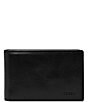 Color:Black - Image 1 - Andrew Eco Leather Front Pocket Bifold Wallet