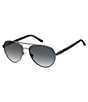 Color:Gun Black - Image 1 - Men's FOS3101S Aviator Sunglasses