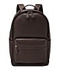 Fossil Buckner Leather Backpack, Color:Mink - Image 1