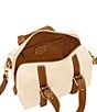 Color:Vanilla - Image 3 - Carlie Mini Satchel Bag