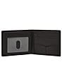 Fossil Derrick Flip ID Bifold Wallet, Color:Black - Image 3