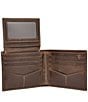 Color:Brown - Image 2 - Derrick Leather RFID Passcase