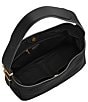 Fossil Dillon Leather Slouchy Hobo Tote Bag, Color:Black - Image 3