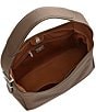 Fossil Dillon Leather Slouchy Hobo Tote Bag, Color:Smoke - Image 3