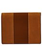 Color:Medium Brown - Image 1 - Everett Bifold Leather Wallet