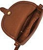 Fossil Everleigh Leather Large Flap Crossbody Bag, Color:Brown - Image 3