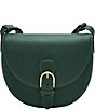 Fossil Everleigh Leather Large Flap Crossbody Bag, Color:Veridian - Image 1