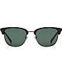 Color:Matte Black - Image 2 - FOS2113GS 51mm Men's Matte Black Square Sunglasses
