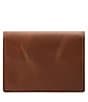 Color:Brown - Image 2 - Hayes Card Bifold Leather Wallet