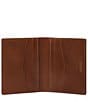 Color:Brown - Image 3 - Hayes Card Bifold Leather Wallet