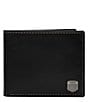 Color:Black - Image 1 - Hayes Leather Bifold Flip ID Wallet