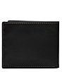Color:Black - Image 2 - Hayes Leather Bifold Flip ID Wallet