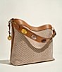 Fossil Jessie Contrast Trim Bucket Bag, Color:Neutral Multi - Image 4