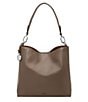 Fossil Jessie Leather Bucket Shoulder Bag, Color:Smoke - Image 1