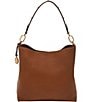 Fossil Jessie Leather Bucket Shoulder Bag, Color:Brown - Image 1